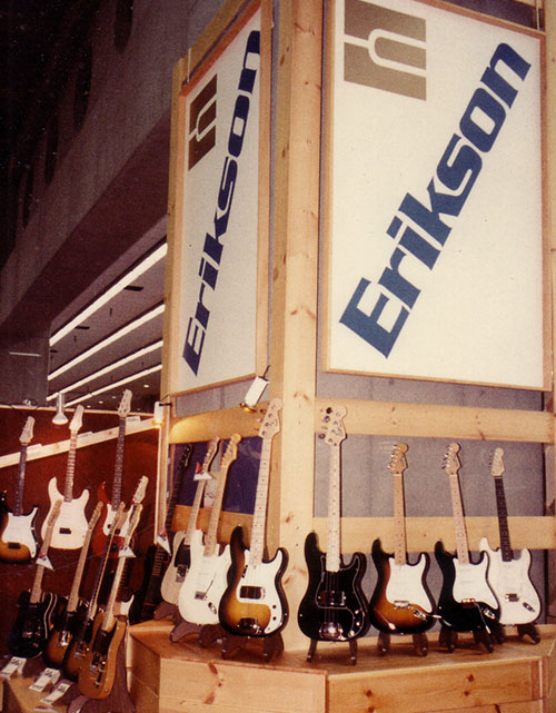 Erikson Music display
